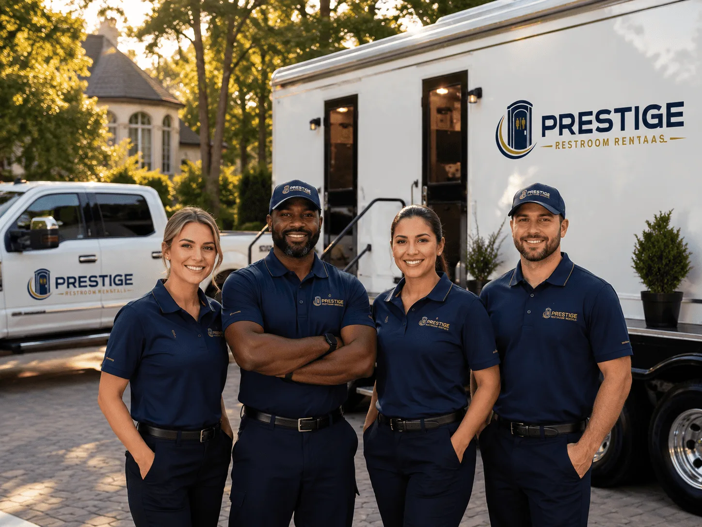 Trusted Luxury Portable Restrooms company in Melvin, IL